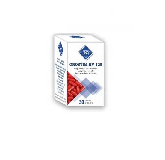 Orostim - HV 125 mg 30 capsule Inst. Cantacuzino — preț și oferte
